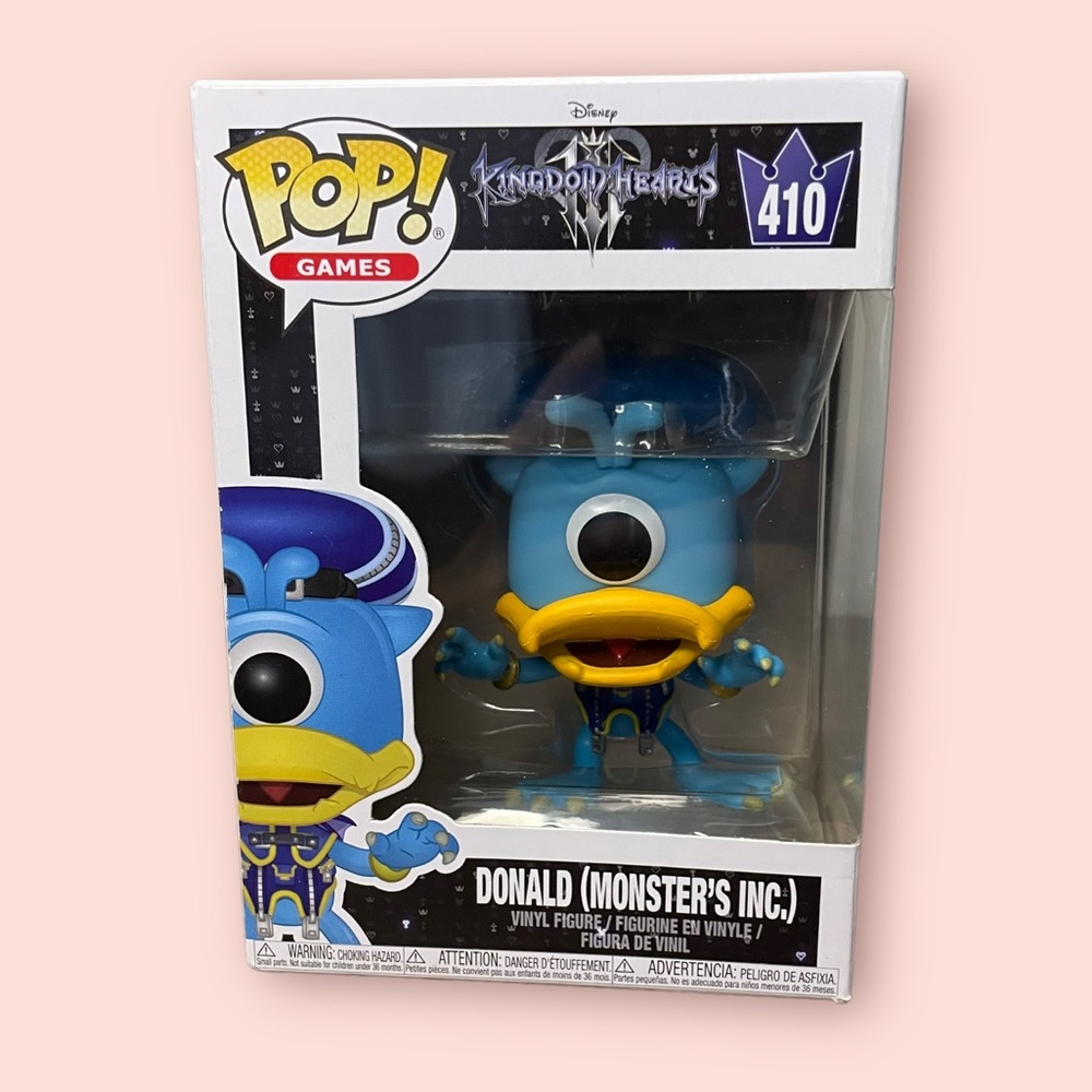 Funko Pop Kingdom Hearts Donald (Monster’s Inc) Vinyl Figure